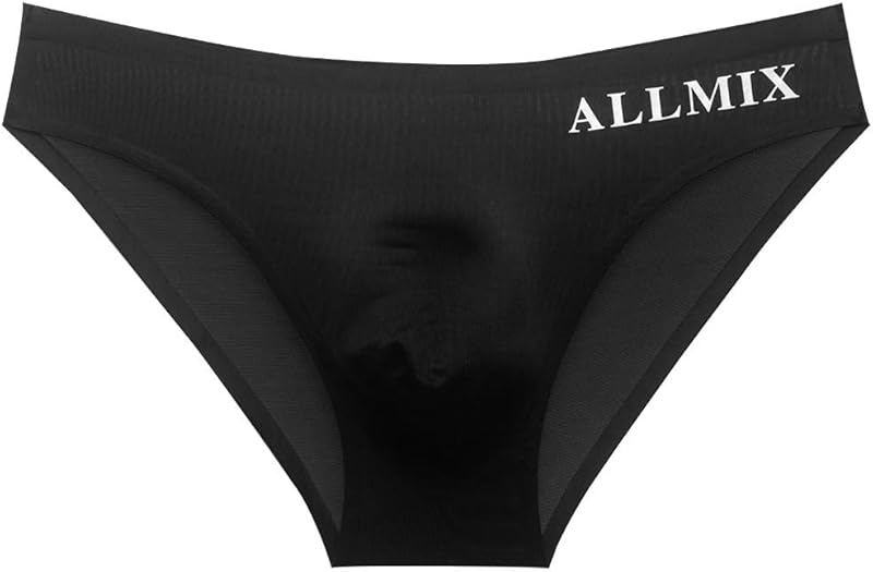 ALLMIX Mens Summer Ice Silk Black